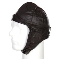 Leather Pilot Skullcap